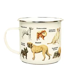 Sélectionné par Fleux Tasse émail Chiens > Tasses & Mugs