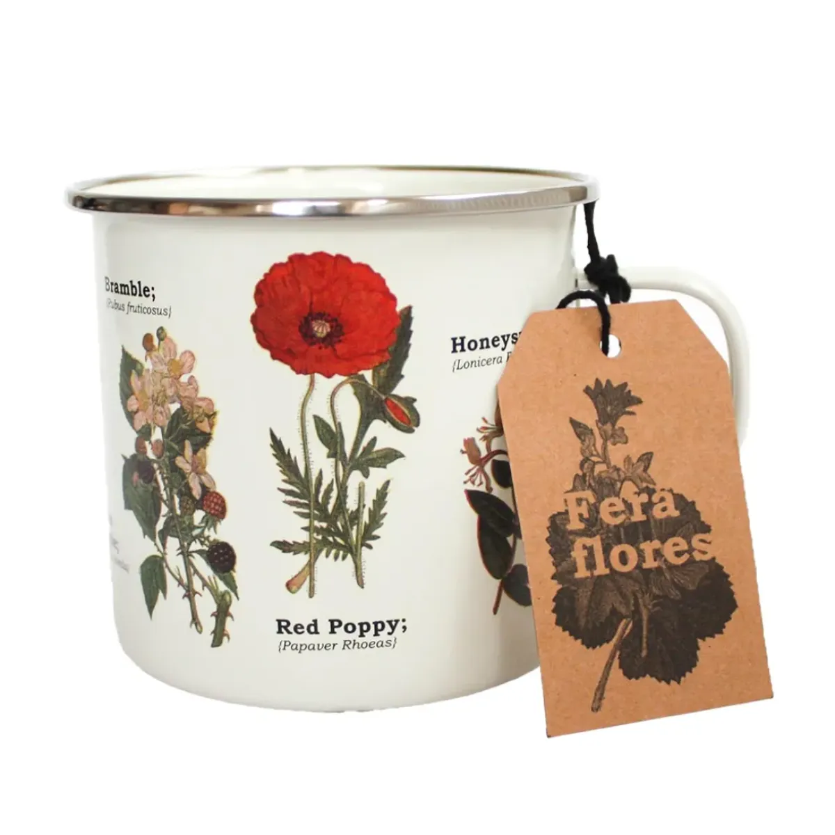 Sélectionné par Fleux Tasse émail Fleurs Sauvages > Tasses & Mugs