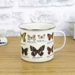 Sélectionné par Fleux Tasse émail Papillons > Tasses & Mugs