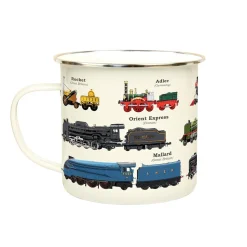 Sélectionné par Fleux Tasse émail Trains > Tasses & Mugs