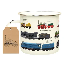 Sélectionné par Fleux Tasse émail Trains > Tasses & Mugs