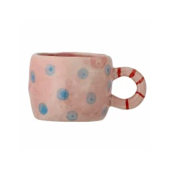 Bloomingville Tasse Nini en Grès - ? 7 cm x h 6 cm - Rose > Tasses & Mugs