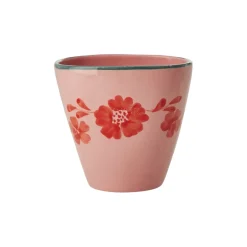 Rice Tasse ovale Fleurs Oranges en céramique > Tasses & Mugs
