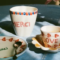 Rice Tasse ovale Merci en céramique > Tasses & Mugs
