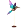 Assembli Trophée Origami Colibri Vert u0026 Violet > Enfant Fabriqué En Europe|Décorations Enfant