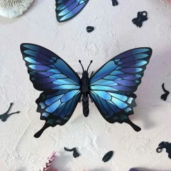 Assembli Trophée Origami Papilio Ulysses > Enfant Fabriqué En Europe|Décorations Enfant