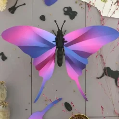 Assembli Trophée Origami Papillon Swordtail - Purple metallic > Enfant Décorations Enfant|Art Mural