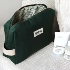 Hindbag Trousse de toilette Léon - Sapin > Femme Biologique|Sacs & Cabas