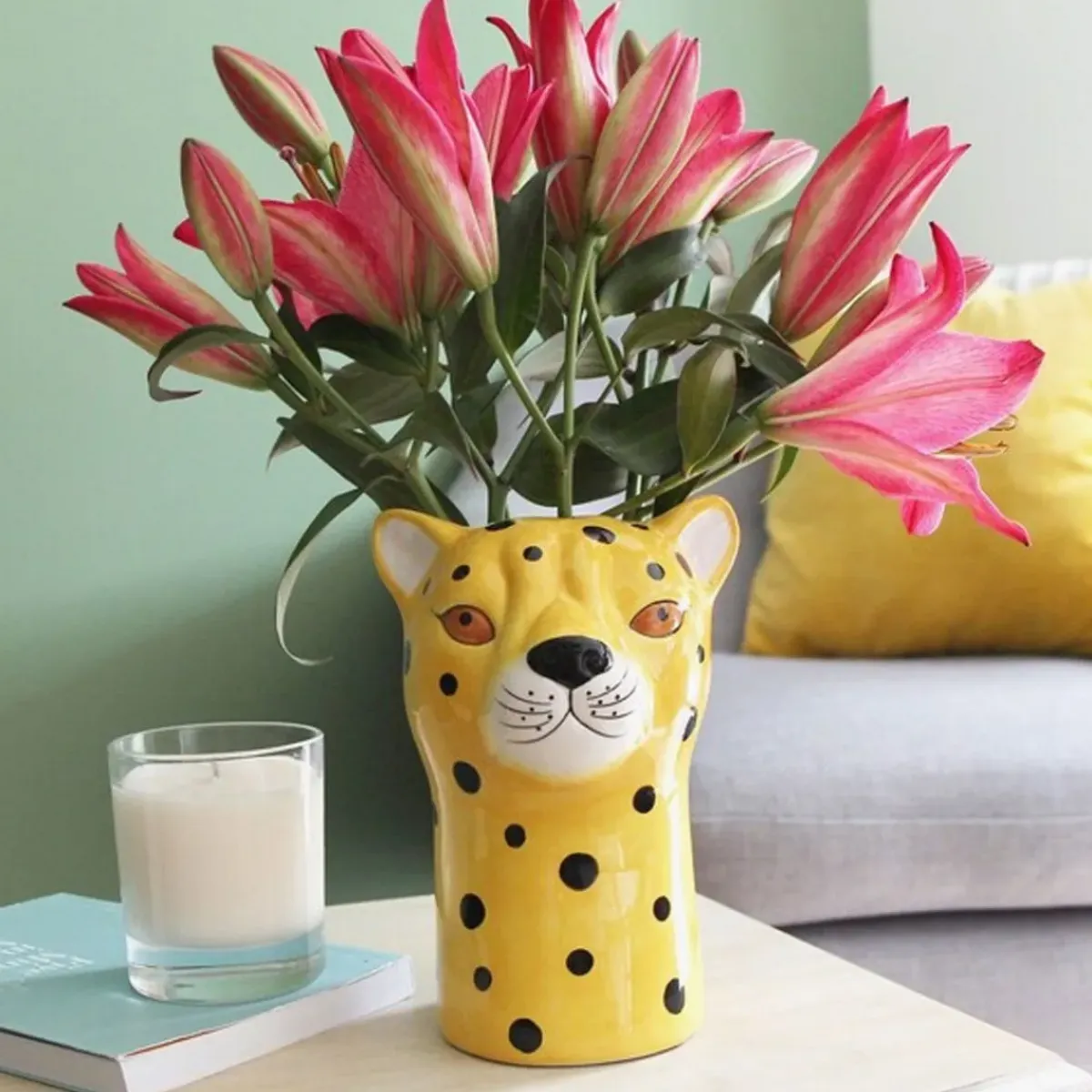 Sélectionné par Fleux Vase Léopard > Fabriqué En France|Vases
