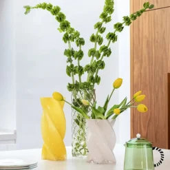 &klevering Vase Marshmallow Opaque - Jaune > Vases