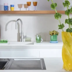 &klevering Vase Marshmallow Opaque - Jaune > Vases