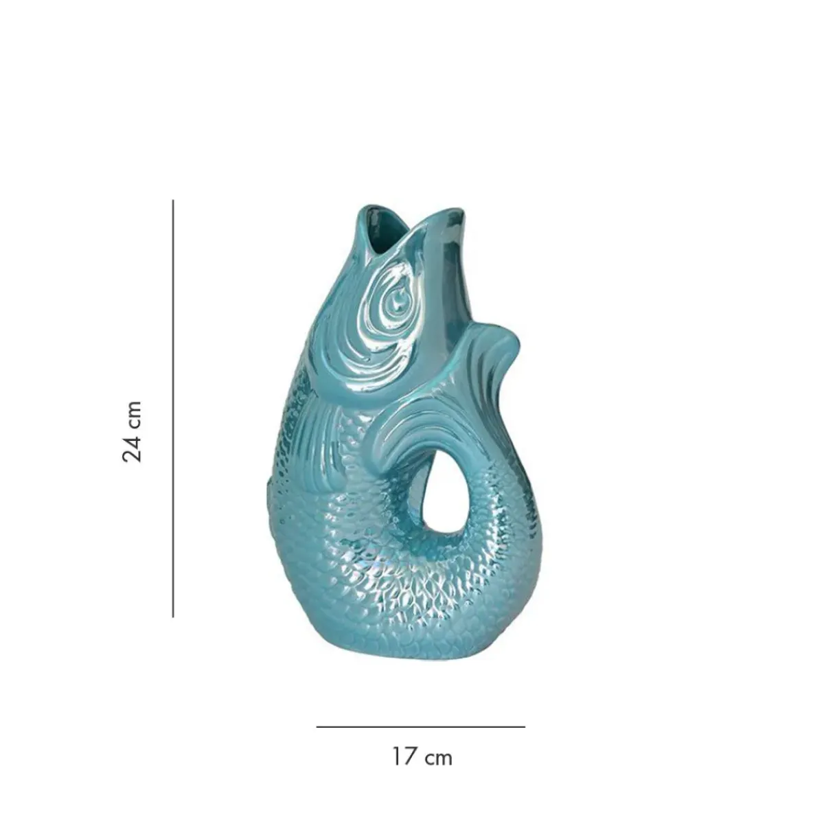 Sélectionné par Fleux Vase Monsieur Carafon Fish - Rainbow Ocean > Vases