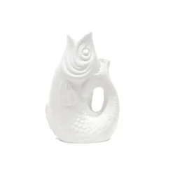 Sélectionné par Fleux Vase Monsieur Carafon Poisson - Blanc > Vases