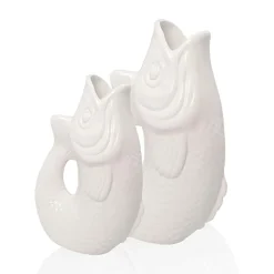 Sélectionné par Fleux Vase Monsieur Carafon Poisson - Blanc > Vases