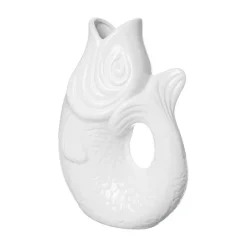 Sélectionné par Fleux Vase Monsieur Carafon Poisson - Blanc > Vases