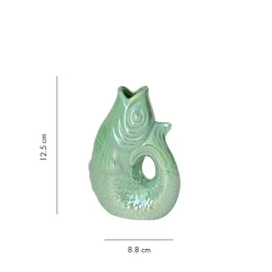 Sélectionné par Fleux Vase Monsieur Carafon Poisson - Rainbow Mint > Vases