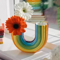 DOIY Vase Rainbow Double en céramique > Vases