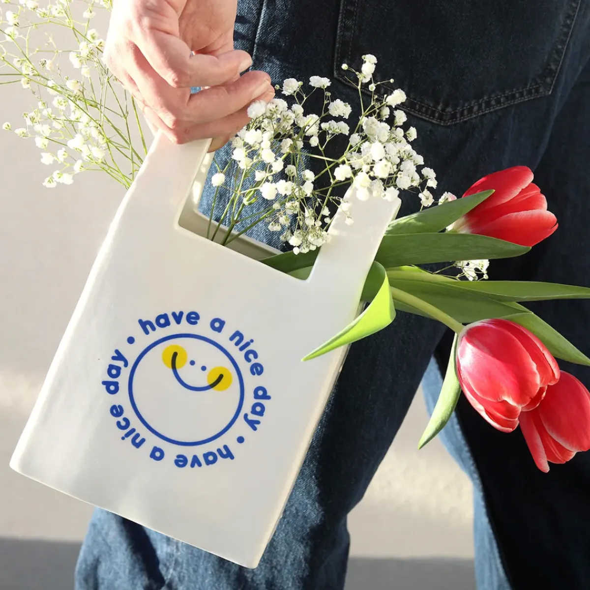 Fluid Market Vase Sac Plastique > Vases