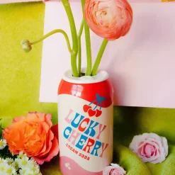 Sélectionné par Fleux Vase Soda Lucky Cherry Cream > Vases