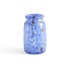 Hay Vase Splash Roll Neck - Ø 14,5 x h 22,5 cm - Bleu > Vases