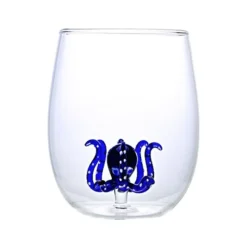 Sélectionné par Fleux Verre pieuvre - Bleu > Carafes & Verres
