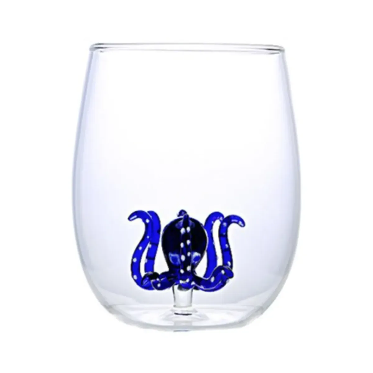 Sélectionné par Fleux Verre pieuvre - Bleu > Carafes & Verres