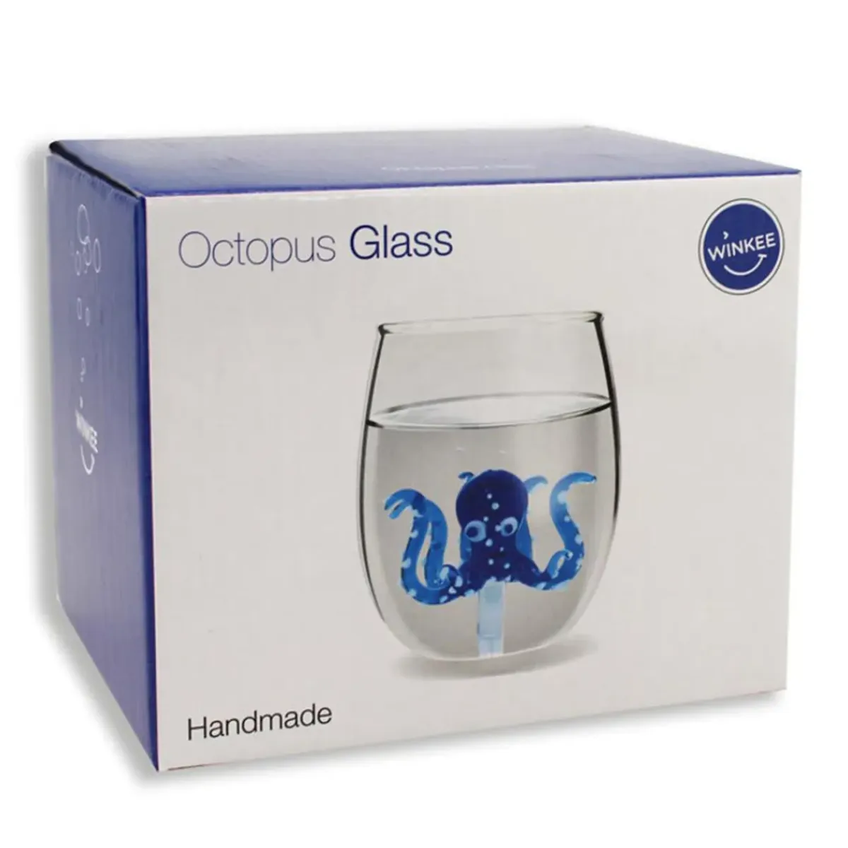 Sélectionné par Fleux Verre pieuvre - Bleu > Carafes & Verres