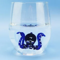 Sélectionné par Fleux Verre pieuvre - Bleu > Carafes & Verres