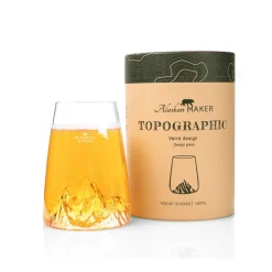 Alaskan Maker Verre topographic Mont Everest > Carafes & Verres