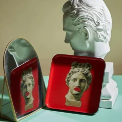 Gangzai Vide-poche carré Apollokiss - 15 × 15 cm > Fabrication Artisanale|Objets De Décoration