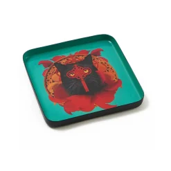 Gangzai Vide-poche carré Chachino en fer - 15 × 15 cm > Fabrication Artisanale|Objets De Décoration