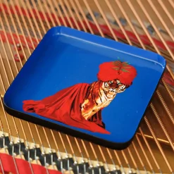 Gangzai Vide-poche carré Fakir - 15 × 15 cm > Fabrication Artisanale|Objets De Décoration