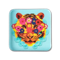 Gangzai Vide-poche carré Masktiger - 15 × 15 cm > Fabrication Artisanale|Objets De Décoration
