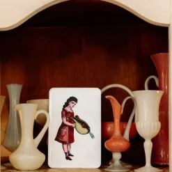 Gangzai Vide-poche rectangulaire Giselle en fer - 14 × 21,5 cm > Fabrication Artisanale|Objets De Décoration