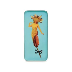 Gangzai Vide-poche rectangulaire Poesy en fer - 12,5 × 28 cm > Fabrication Artisanale|Objets De Décoration